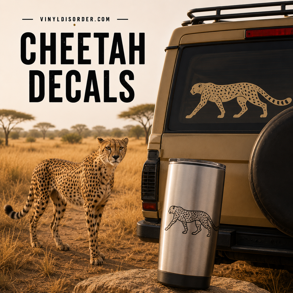Cheetah Decals