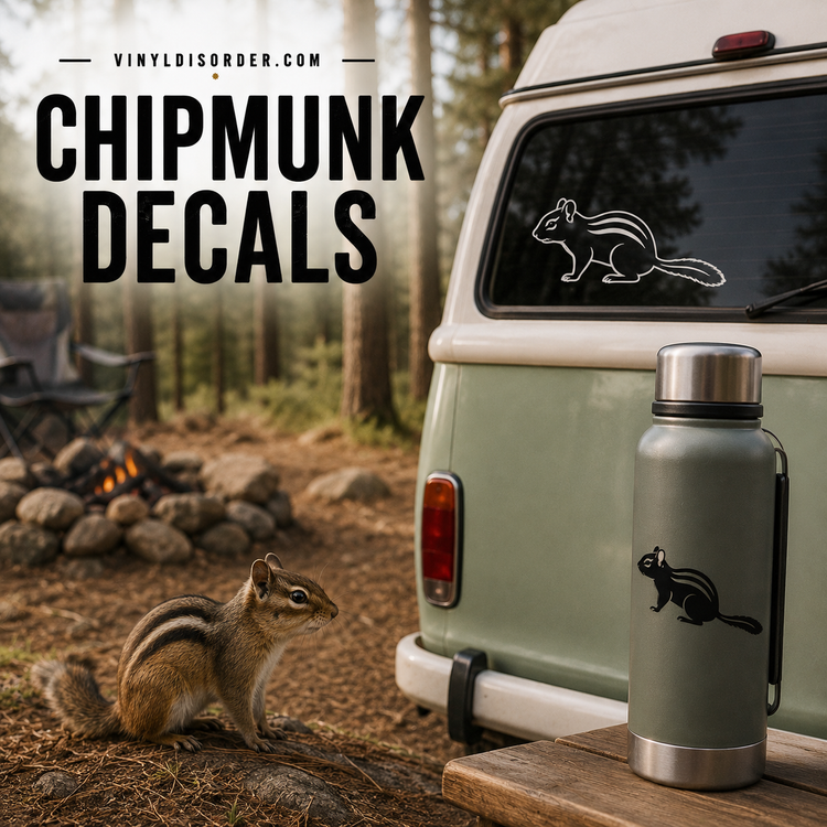 Chipmunk Decals