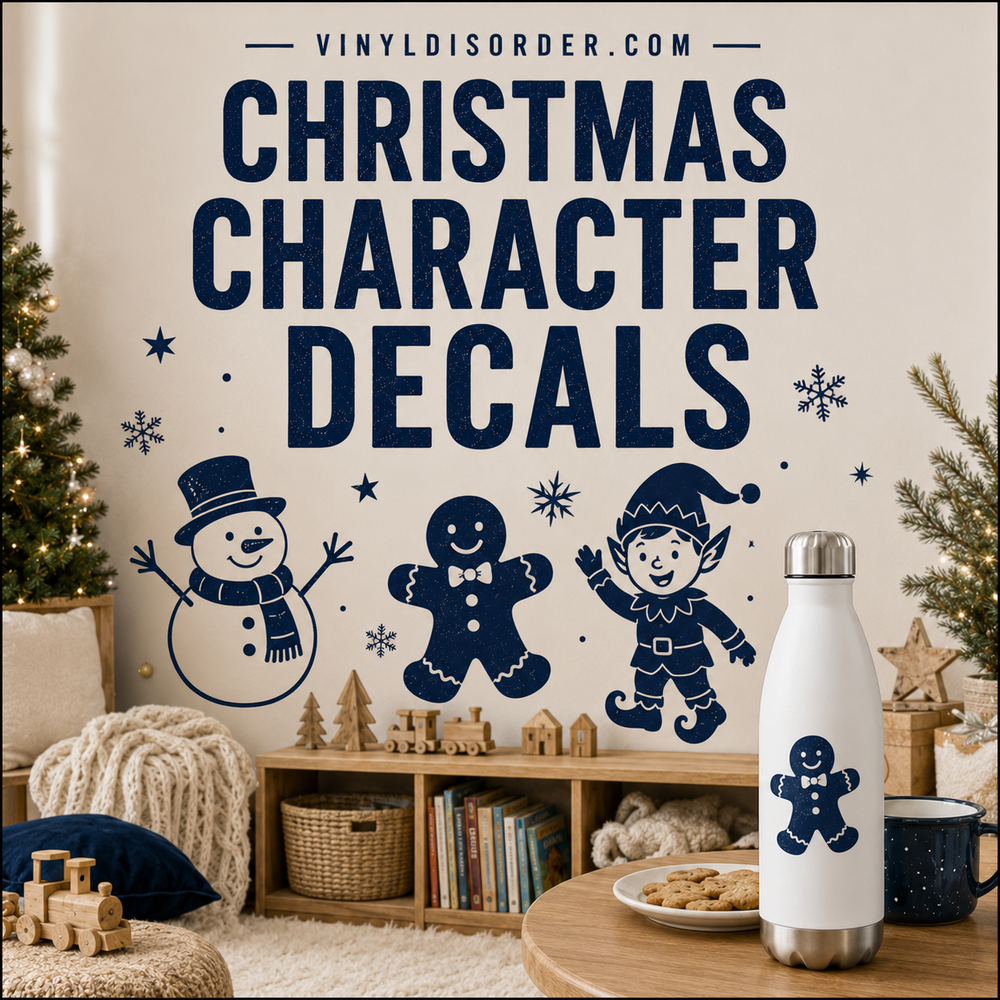 Christmas Character Decals