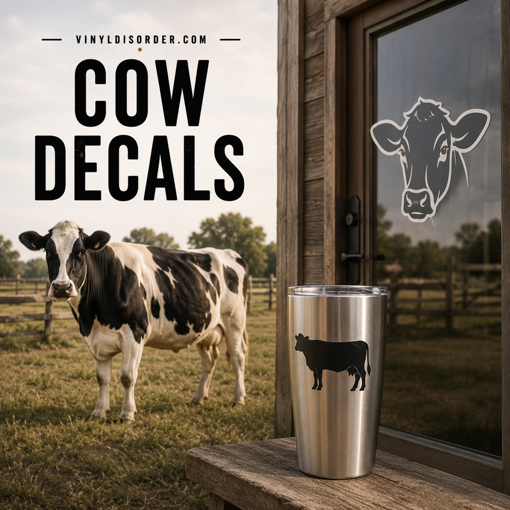 Cow Decals