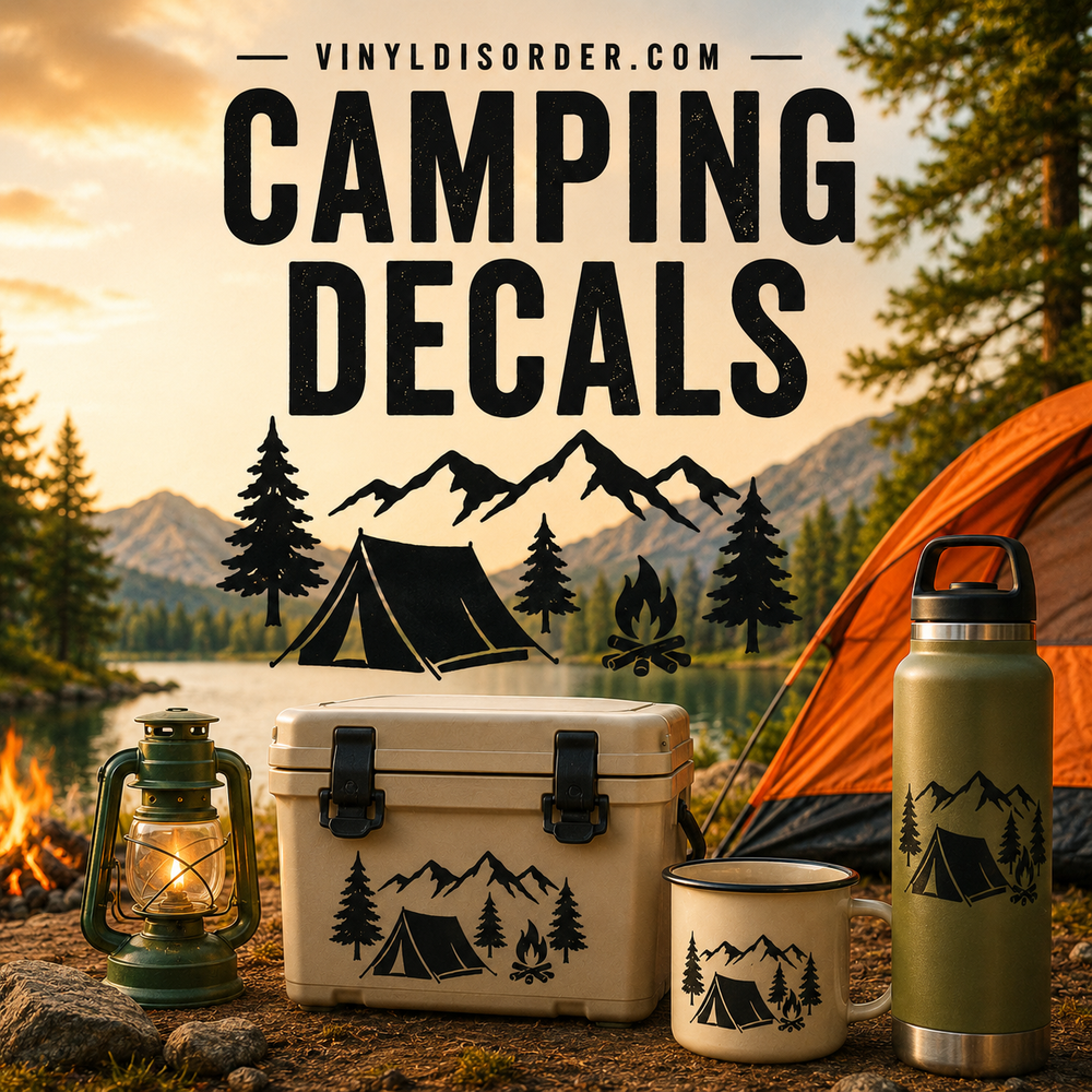 Camping Decals