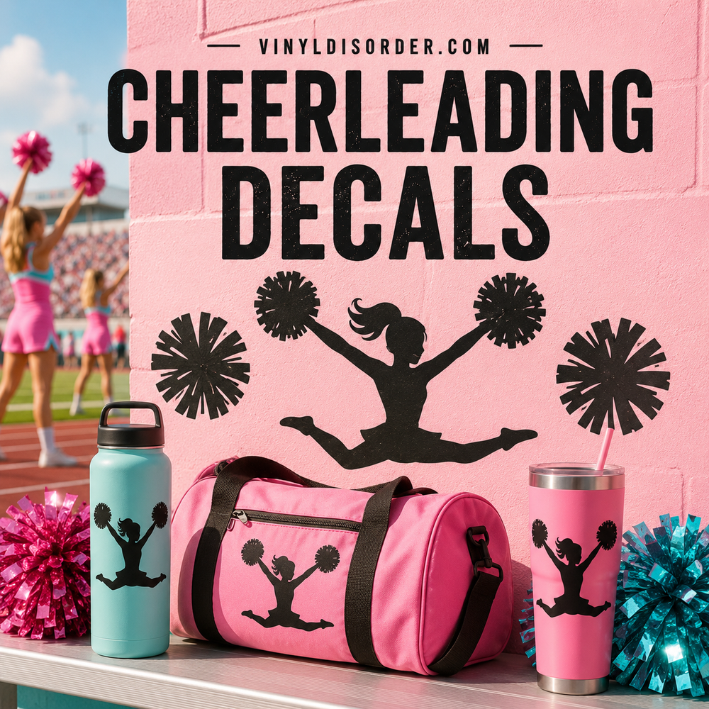 Cheerleading Decals