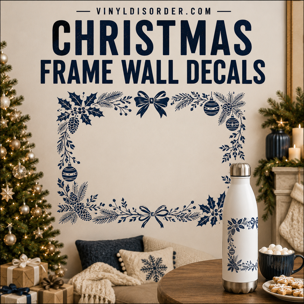 Christmas Frame Wall Decals