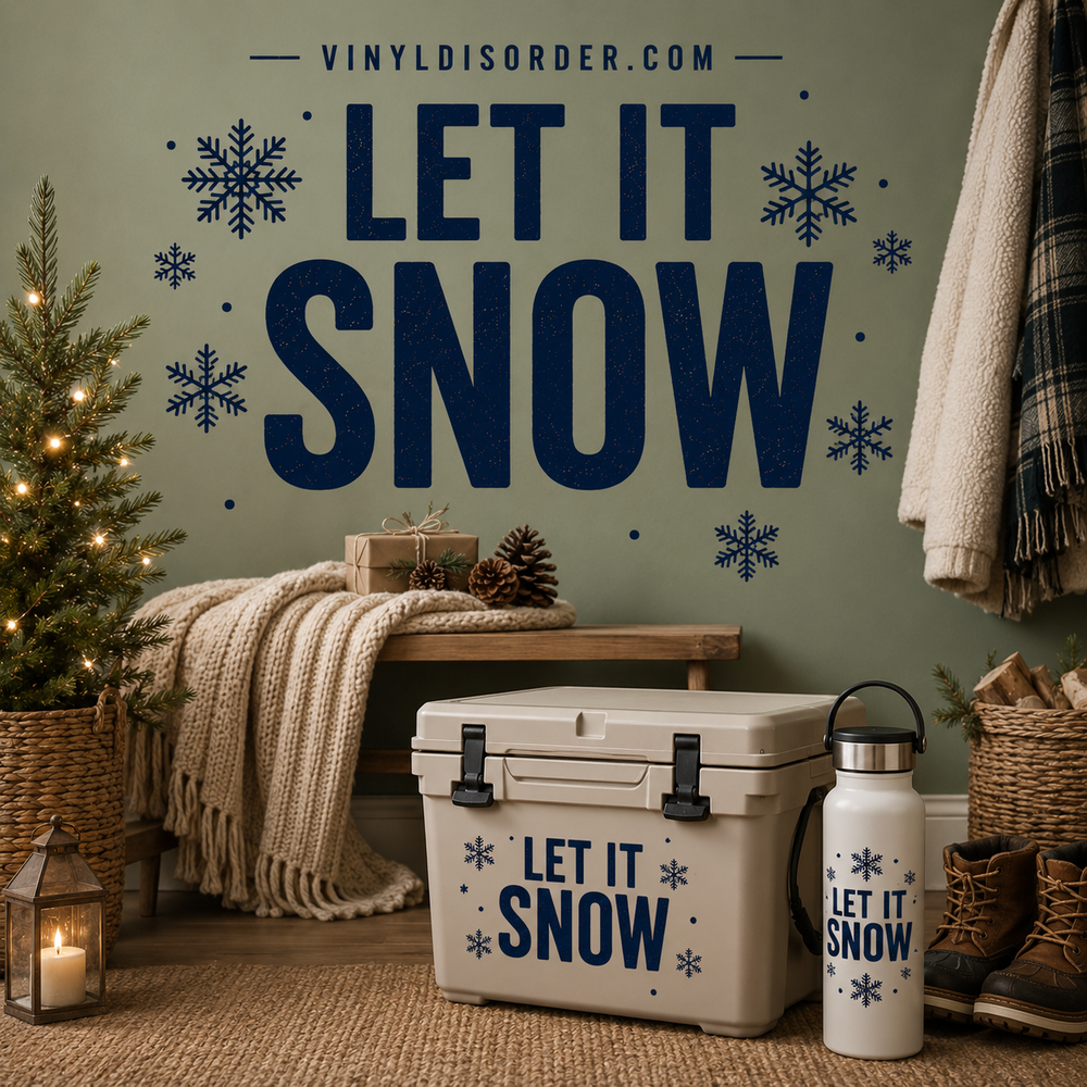 Christmas Quote Decals