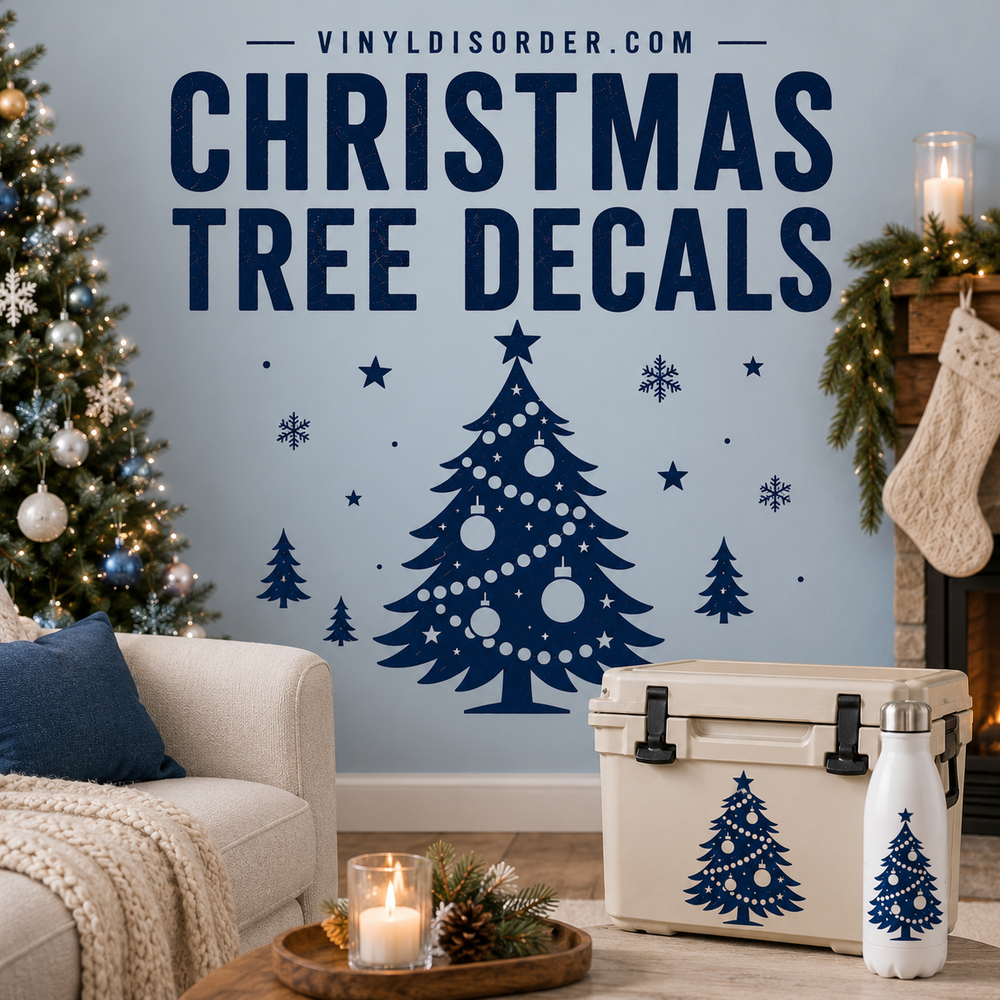 Christmas Tree Decals
