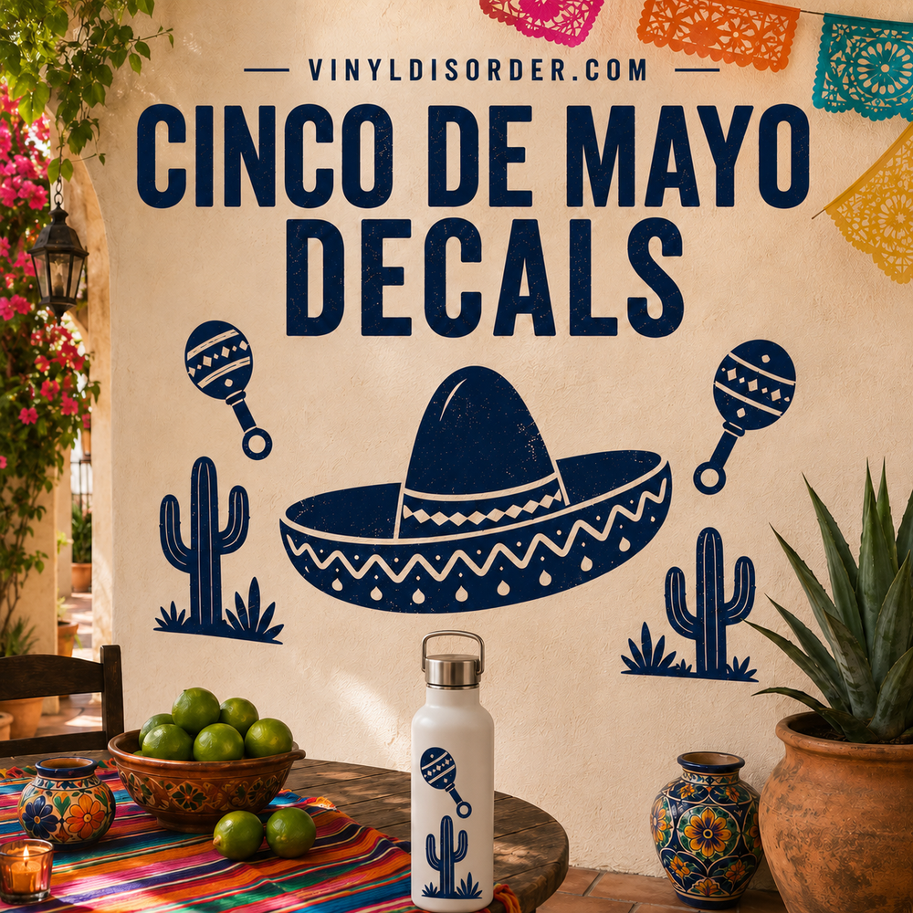 Cinco De Mayo Decals