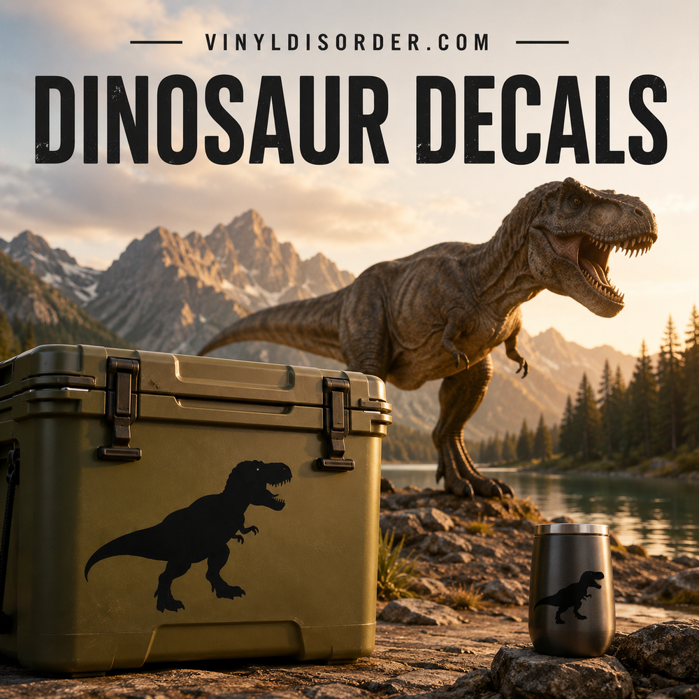 Dinosaur Decals and Stickers