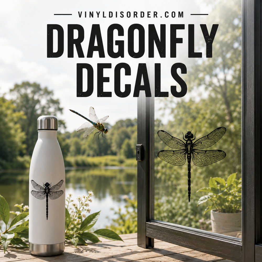 Dragonfly Decals