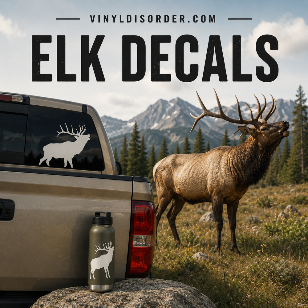 Elk Decals