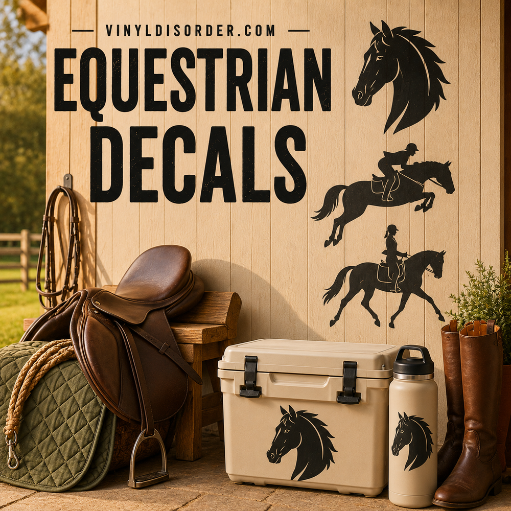 Equestrian Decals