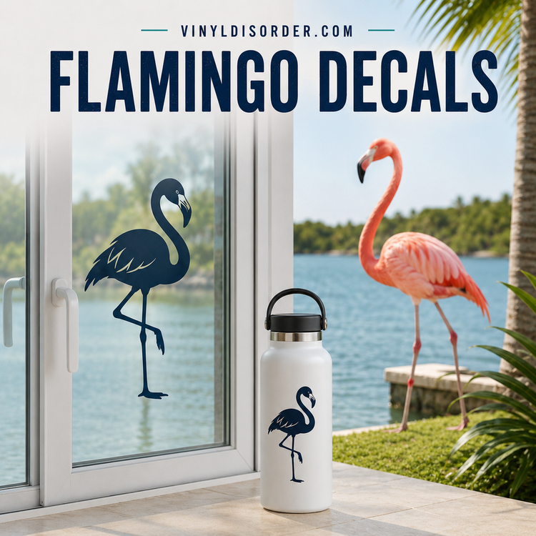 Flamingo Decals