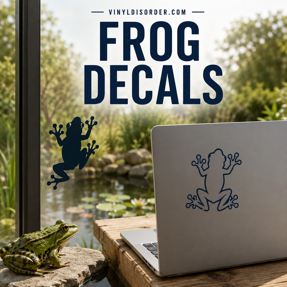 Frog Decals