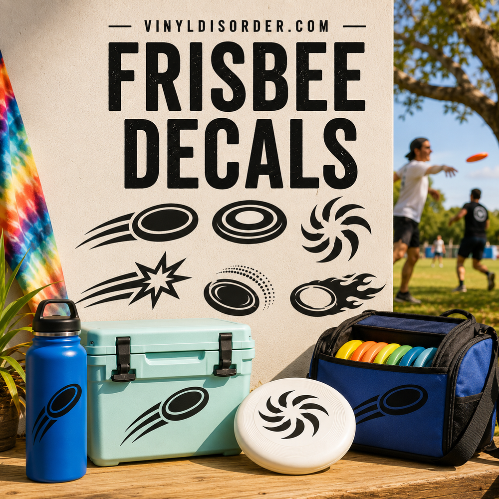 Frisbee Decals