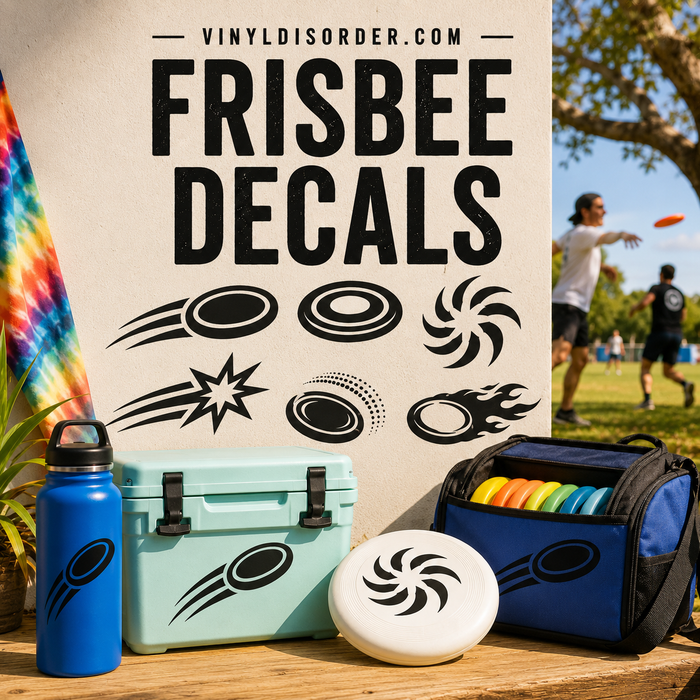 Frisbee Decals