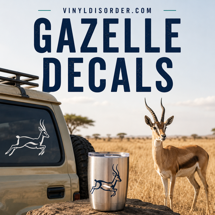 Gazelle Decals