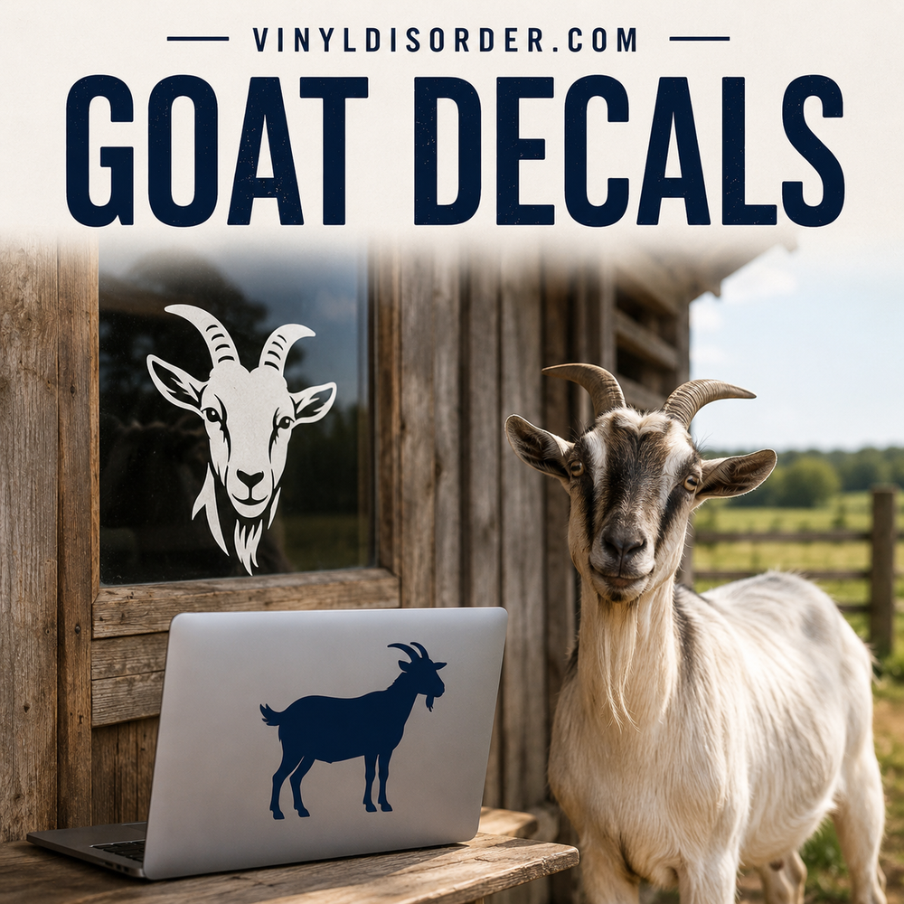 Goat Decals