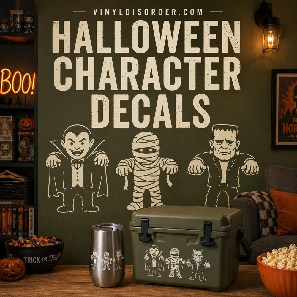 Halloween Character Decals