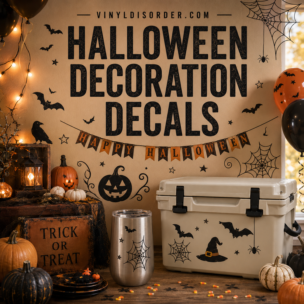 Halloween Decoration Decals