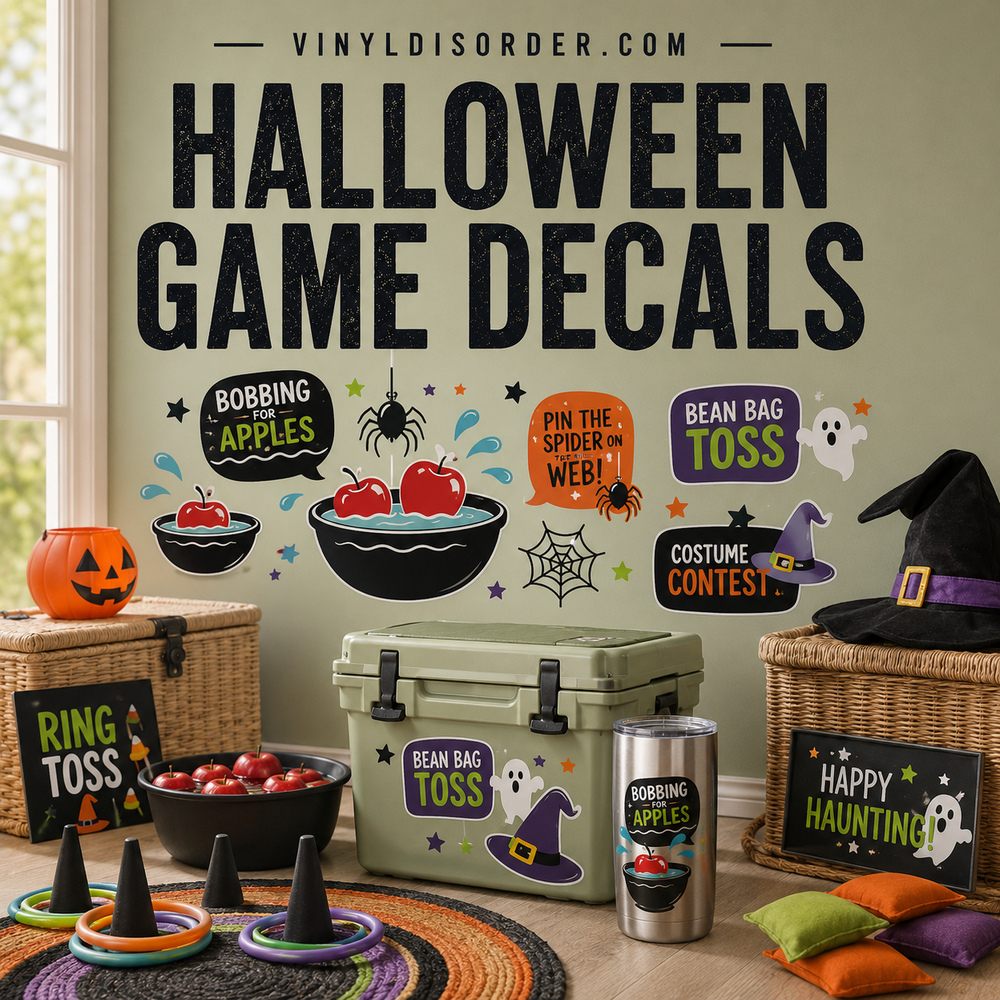 Halloween Game Decals