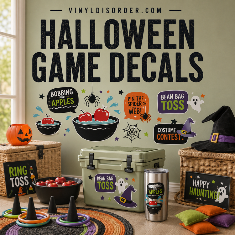 Halloween Game Decals
