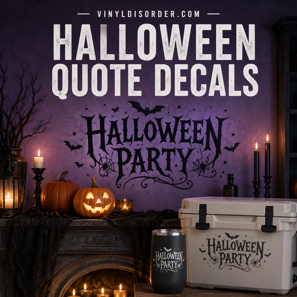 Halloween Quote Decals