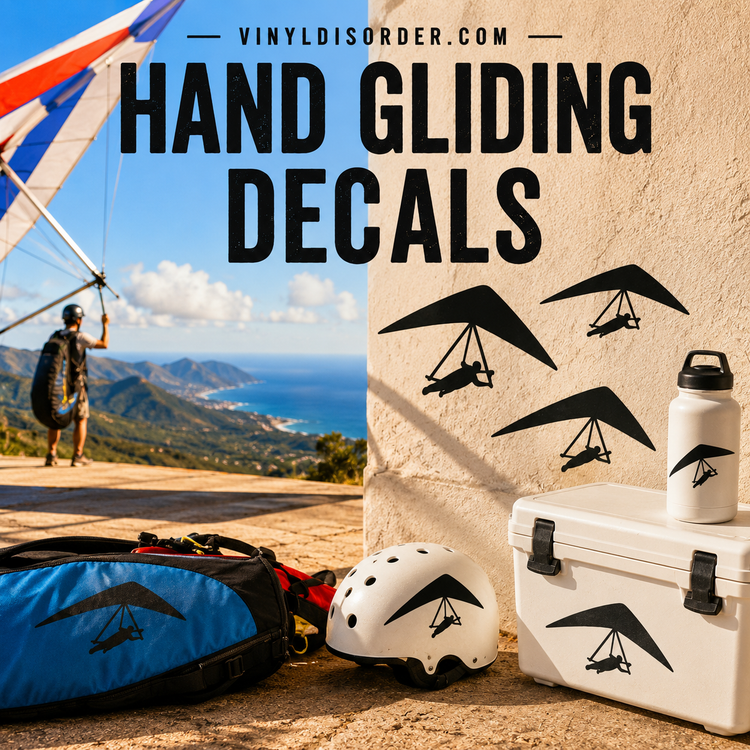 Hang Gliding Decals
