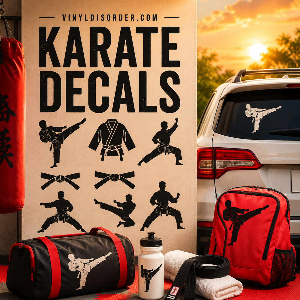 Karate Decals