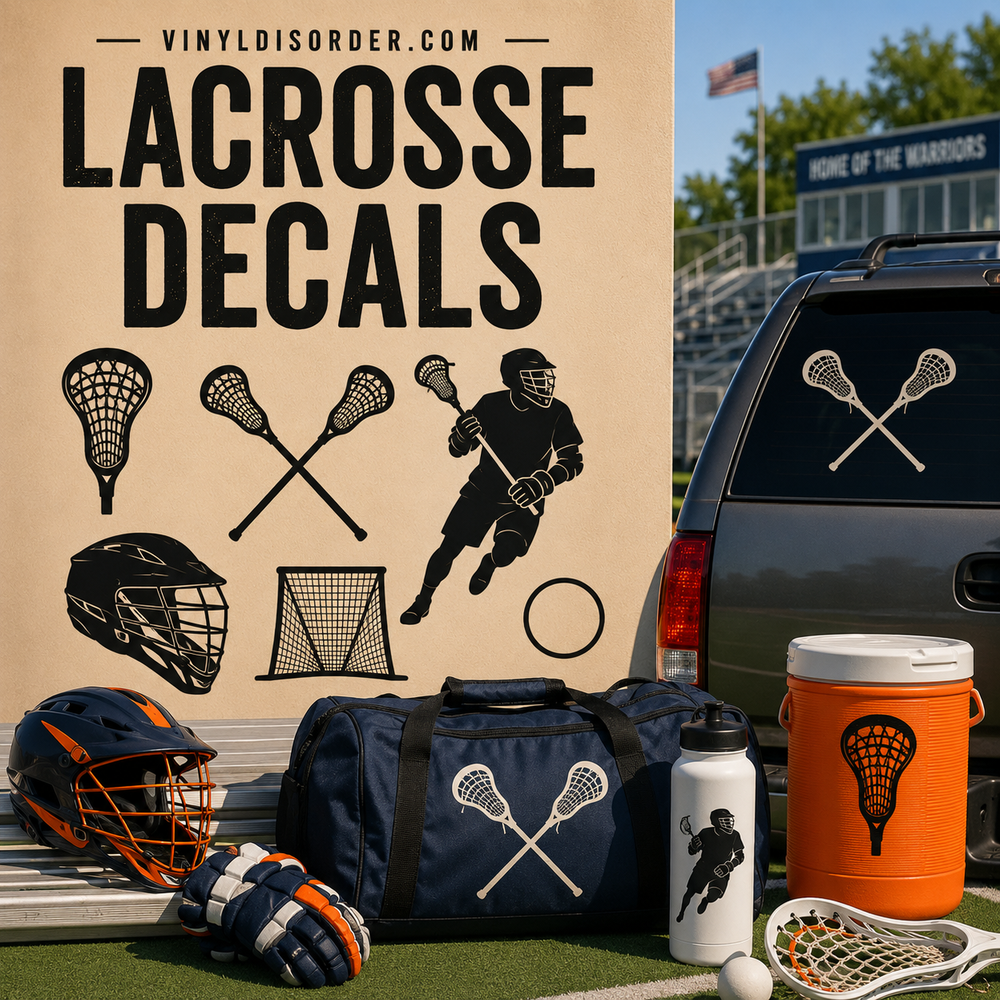 Lacrosse Decals