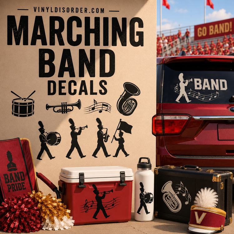 Marching Band Decals