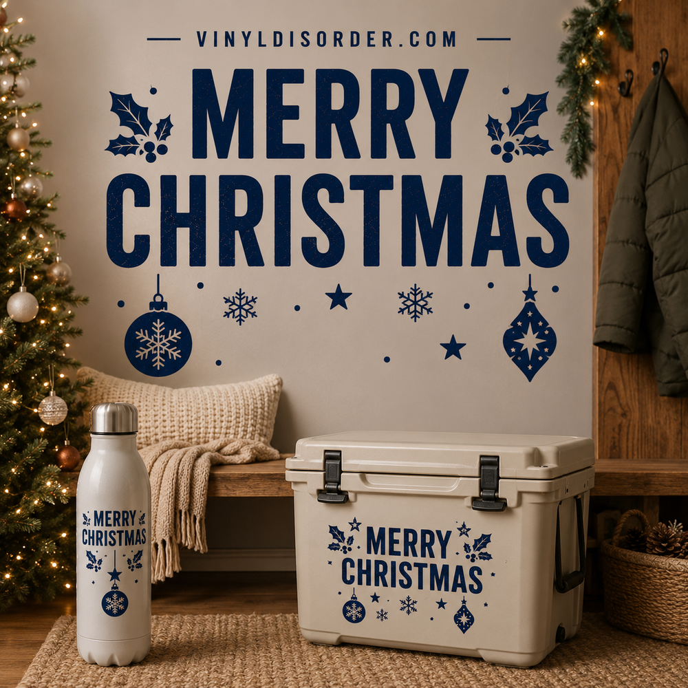 Merry Christmas Decals