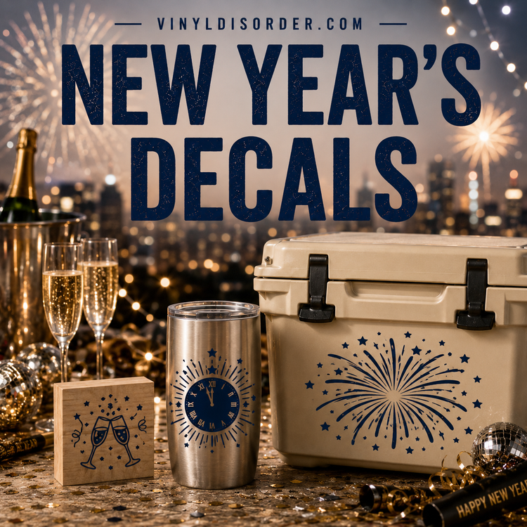 New Year Decals