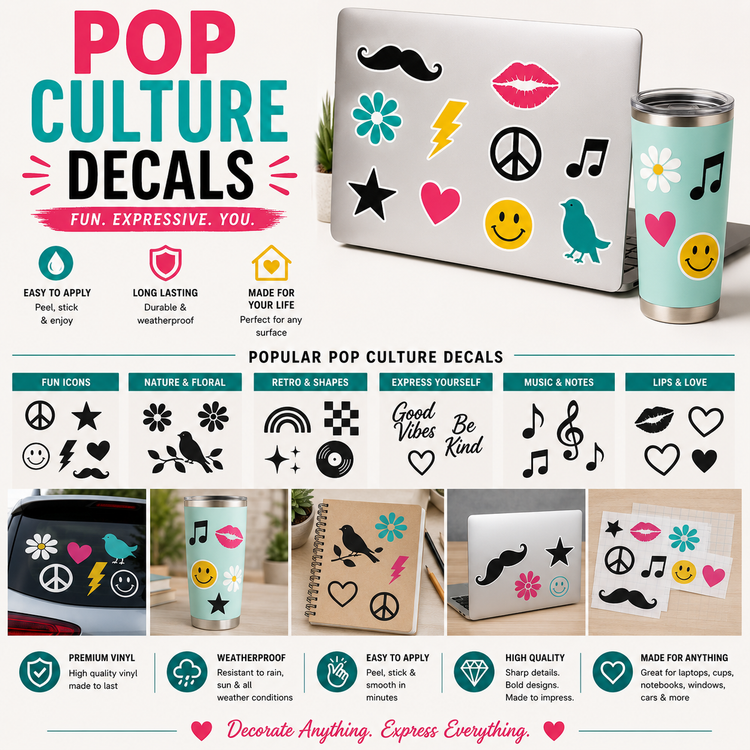 Pop Culture Decals