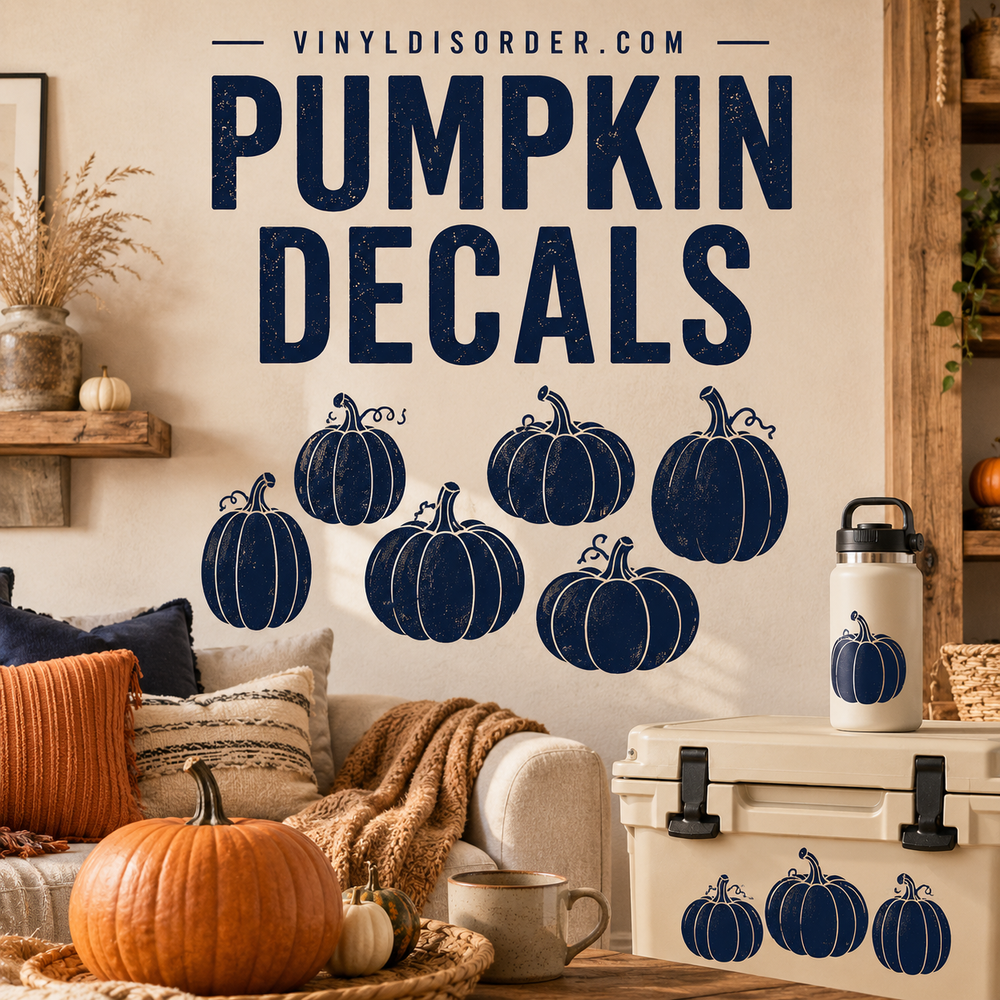 Pumpkin Decals