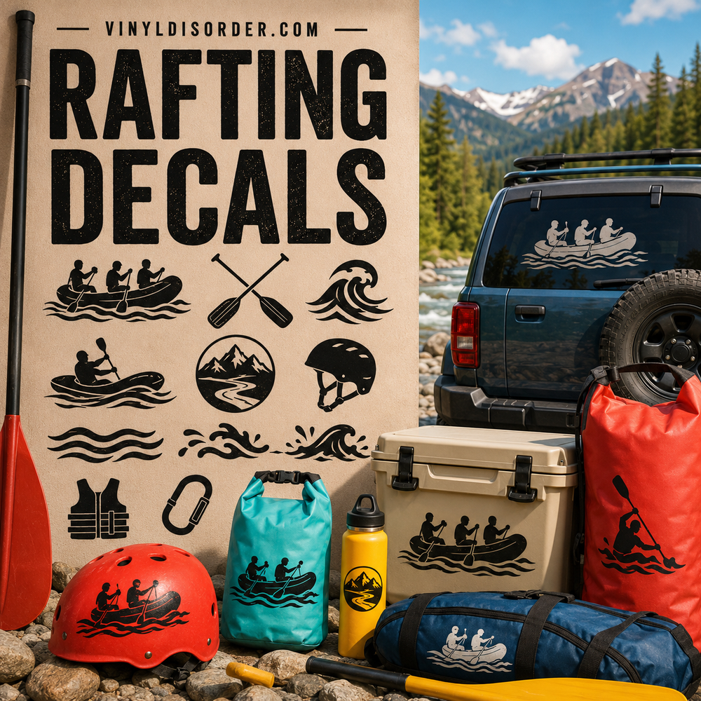 Rafting Decals