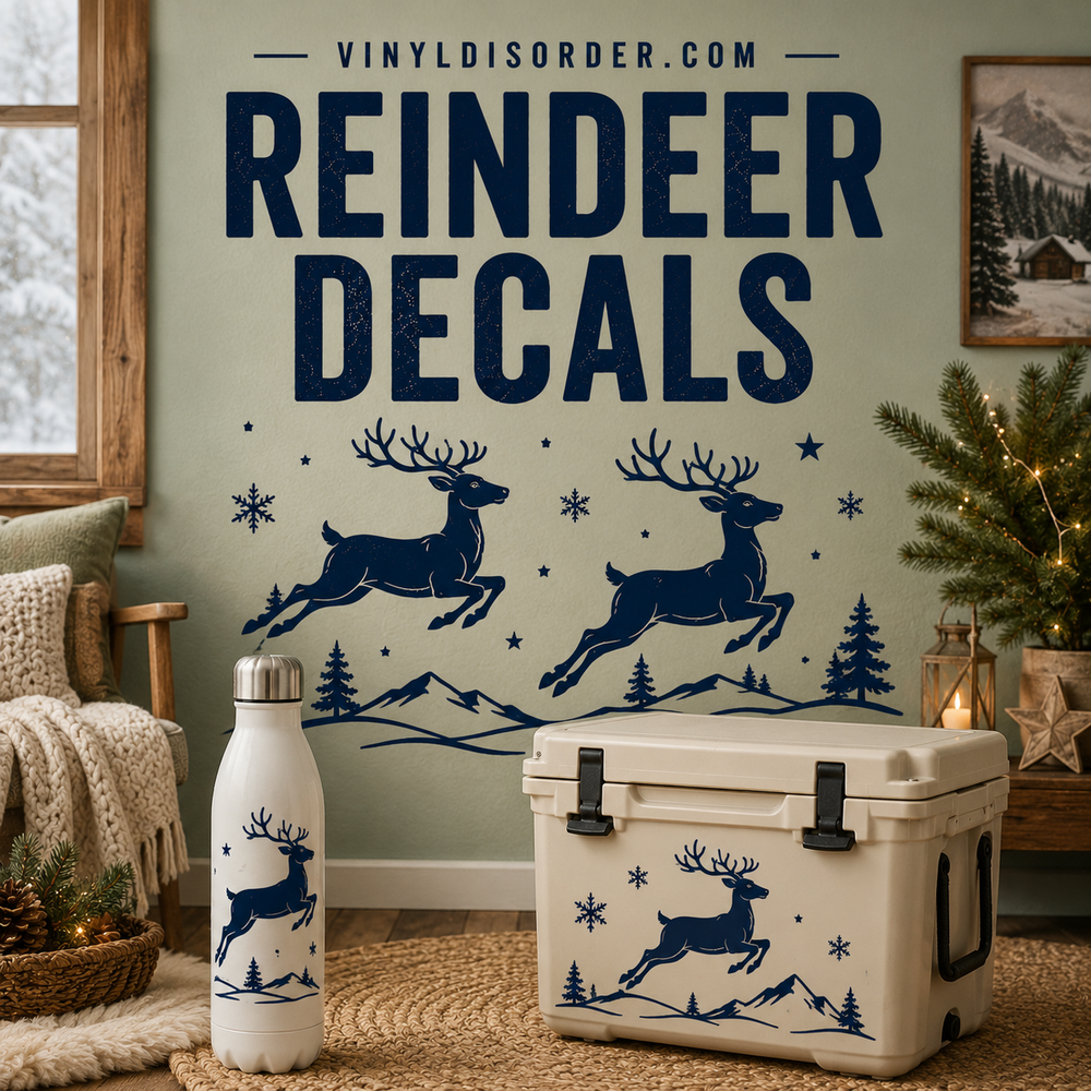 Reindeer Decals