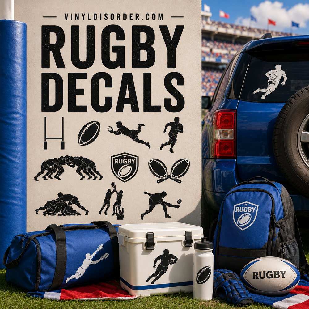 Rugby Decals