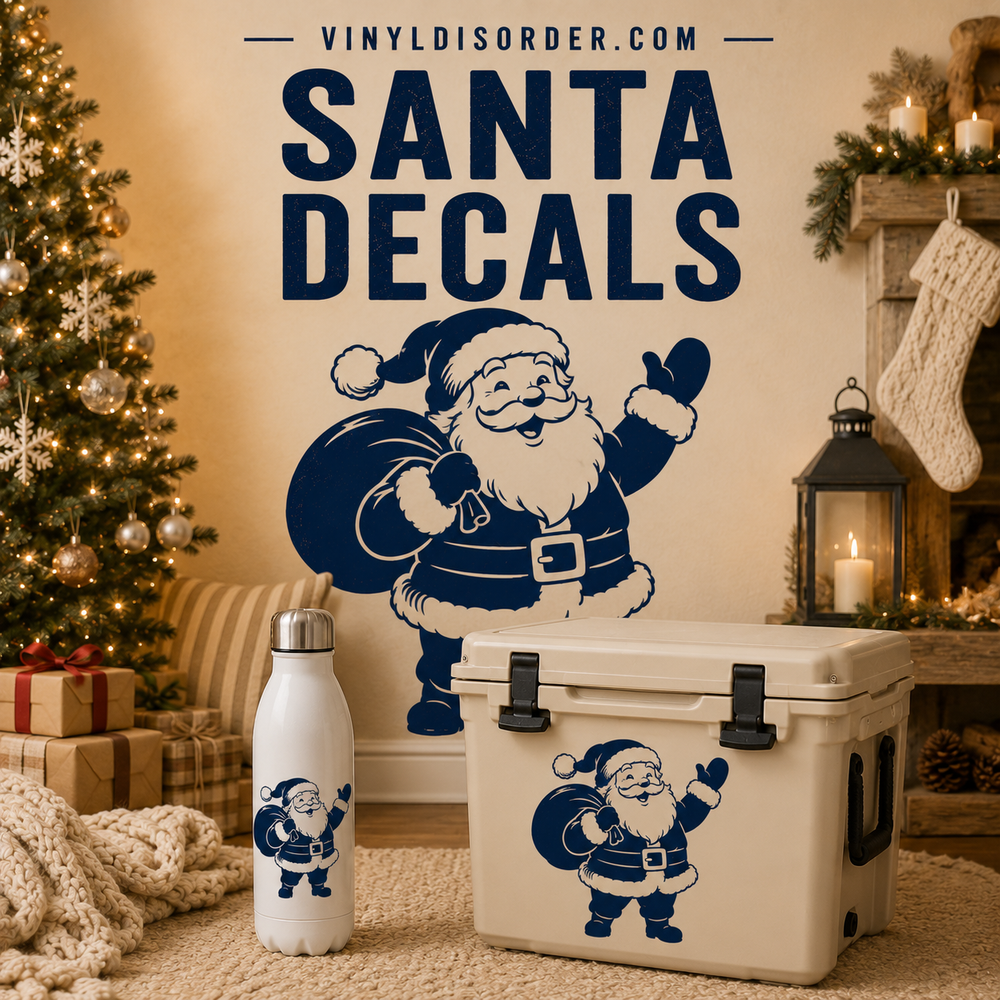 Santa Decals