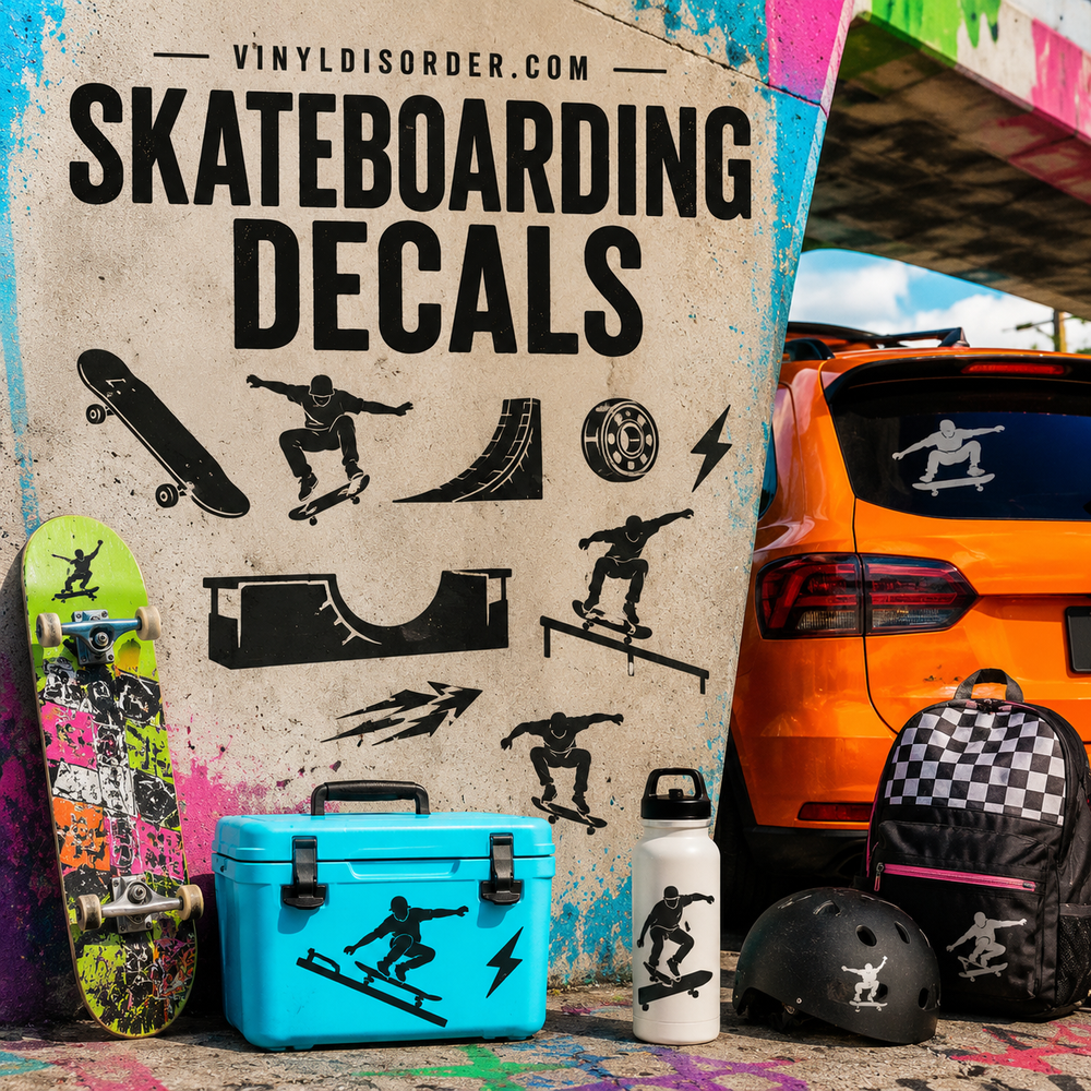 Skateboarding Decals