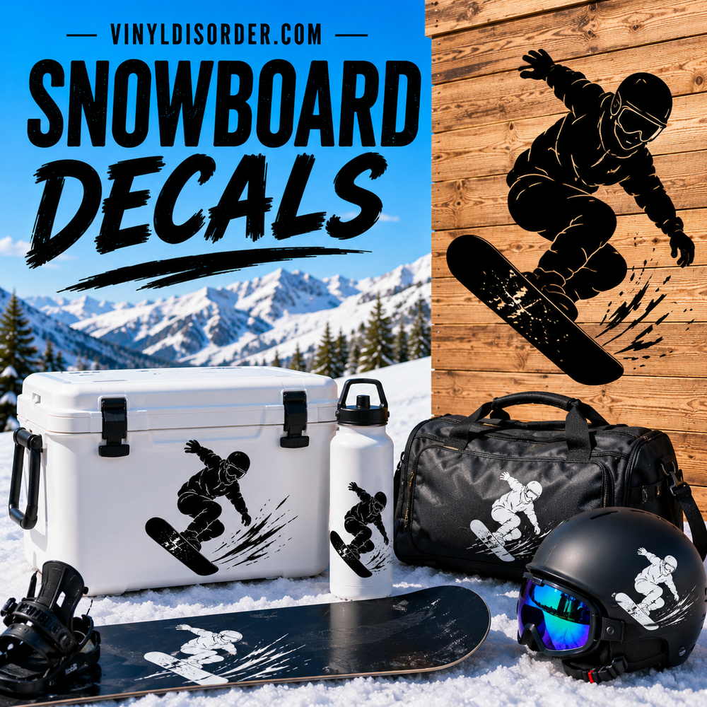 Snowboard Decals