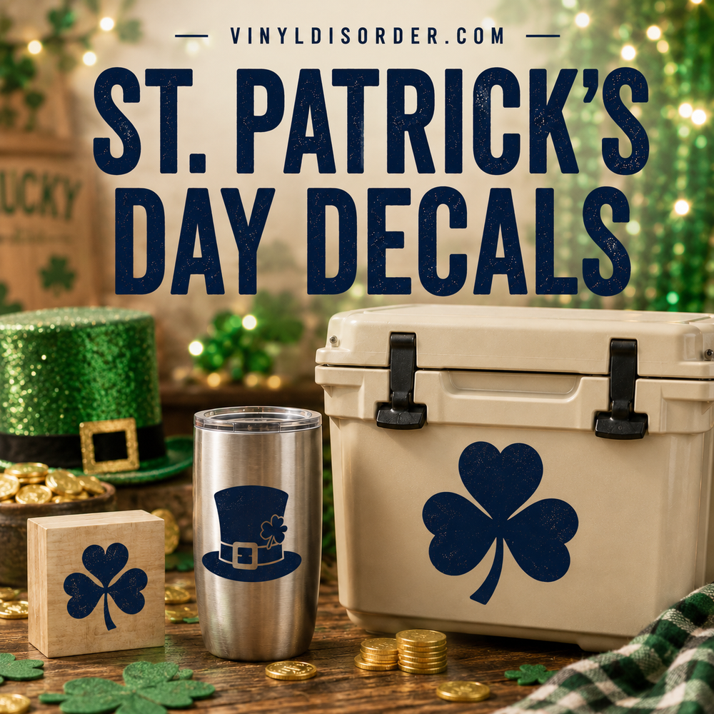 St. Patricks Day Decals