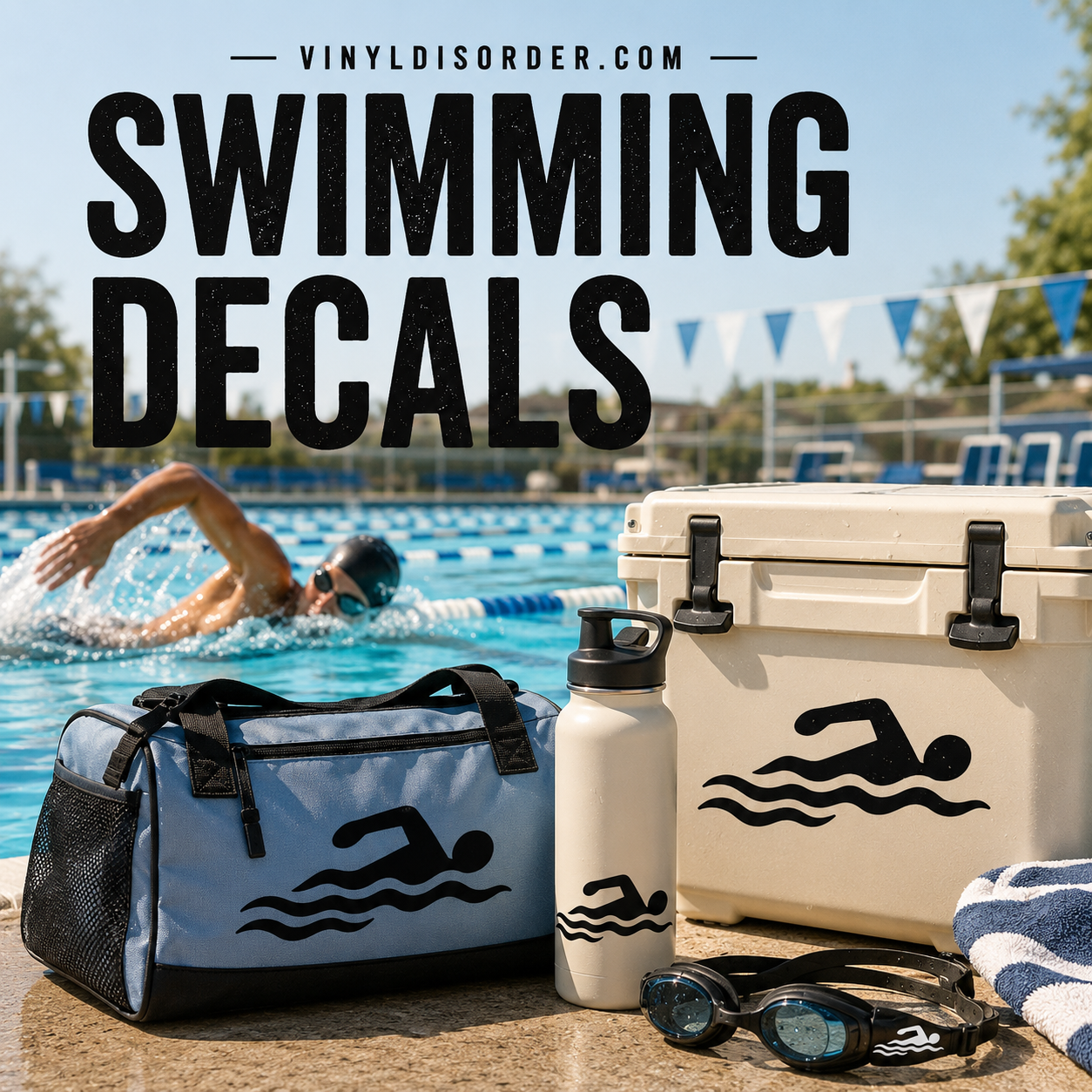 Swimming Decals