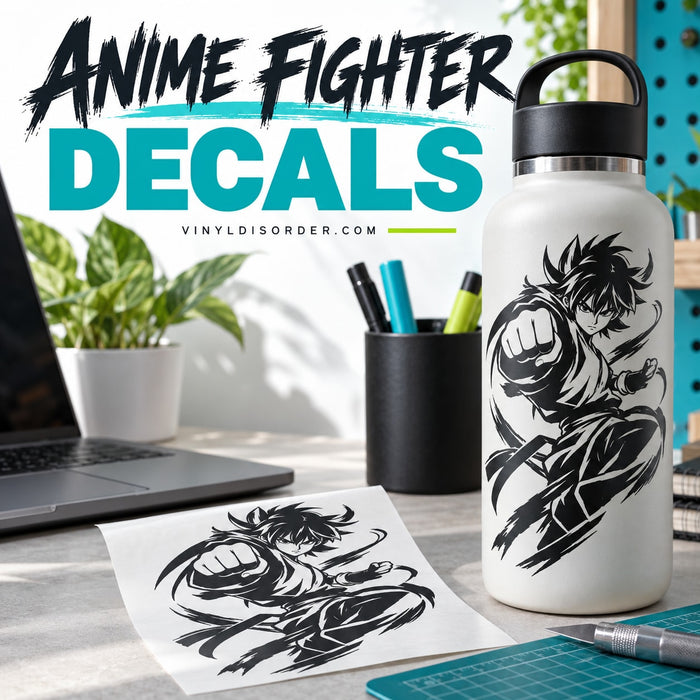 Anime Fighter Decals