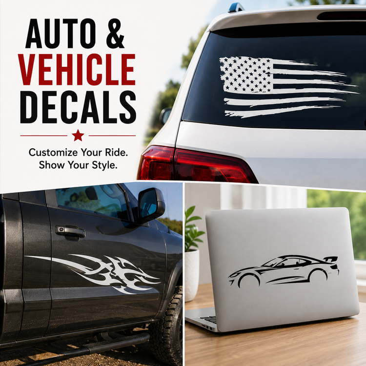 Auto and Vehicle Decals
