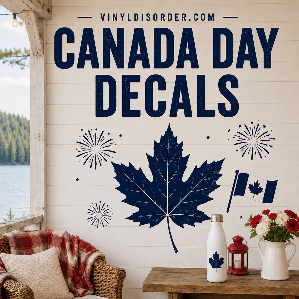 Canada Day Decals
