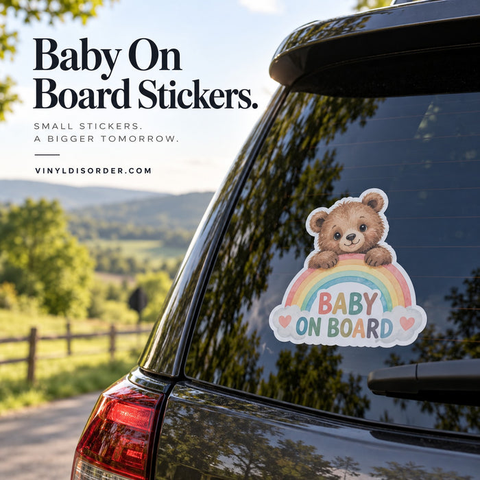 Baby On Board Stickers