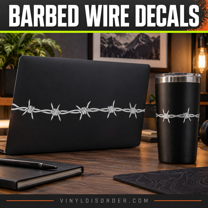 Barbed Wire Decals
