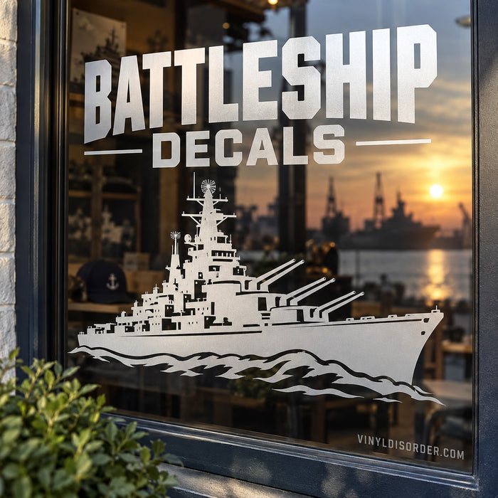 Battleship Decals