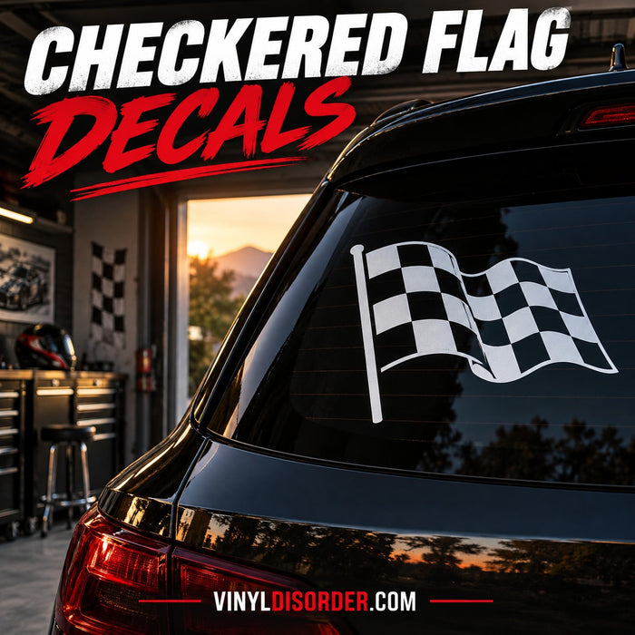 Checkered Flag Decals