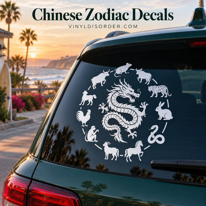 Chinese Zodiac Decals