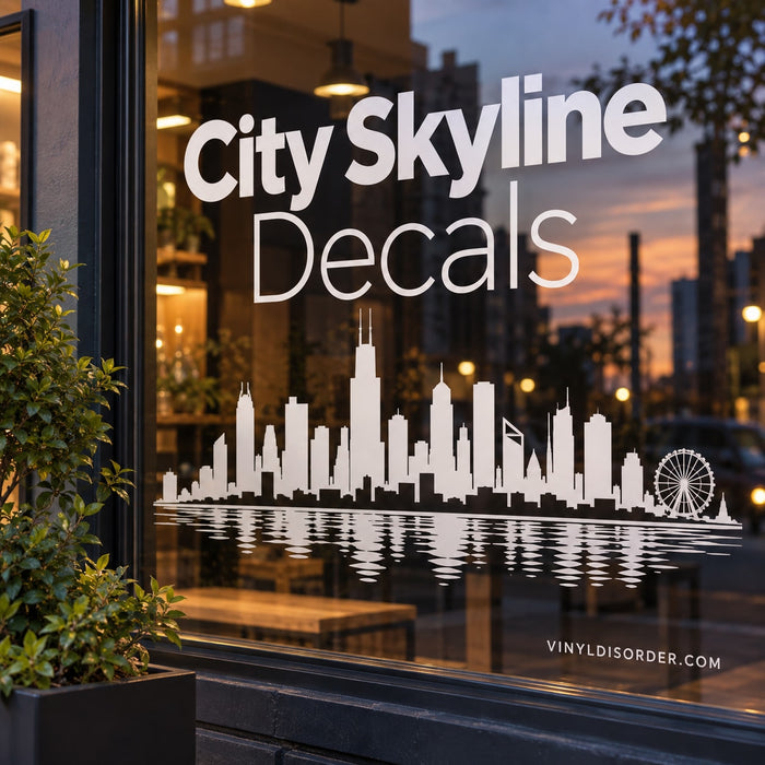 City Skyline Decals